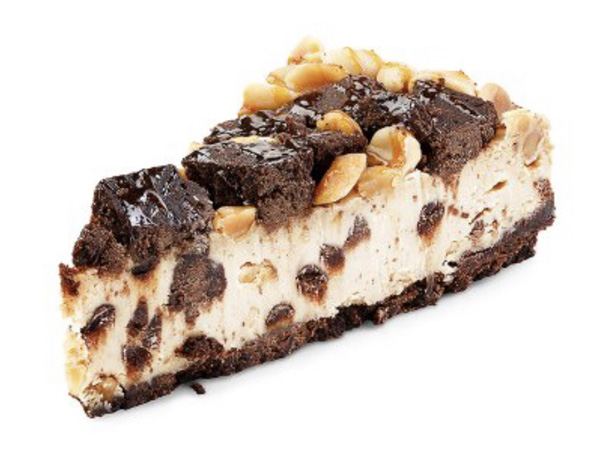 Чизкейк карамель с арахисом