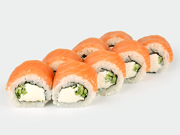 Филадельфия с копченым лососем