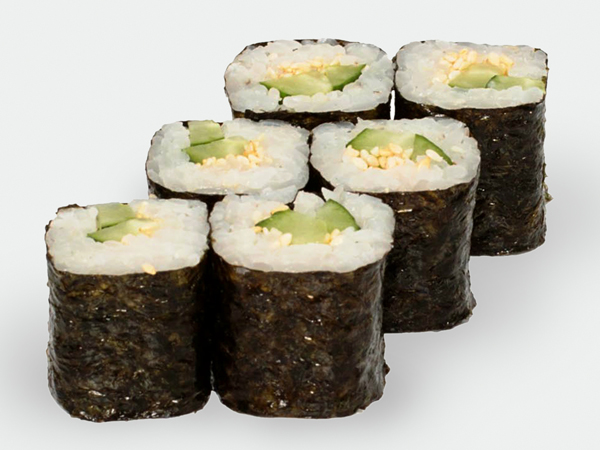 Мини ролл c огурцом