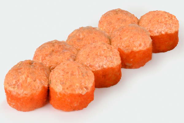 Острый с лососем