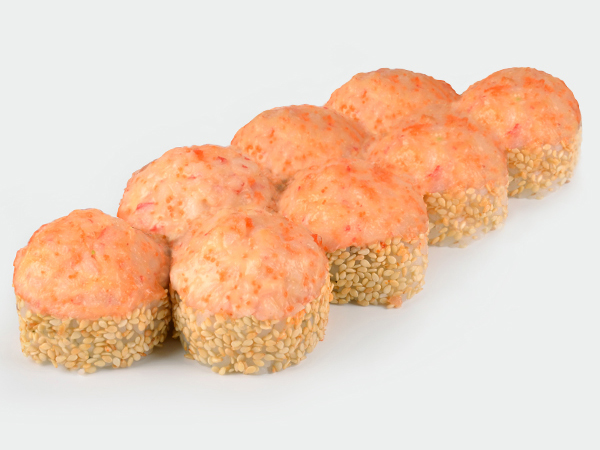 Запеченный с креветкой