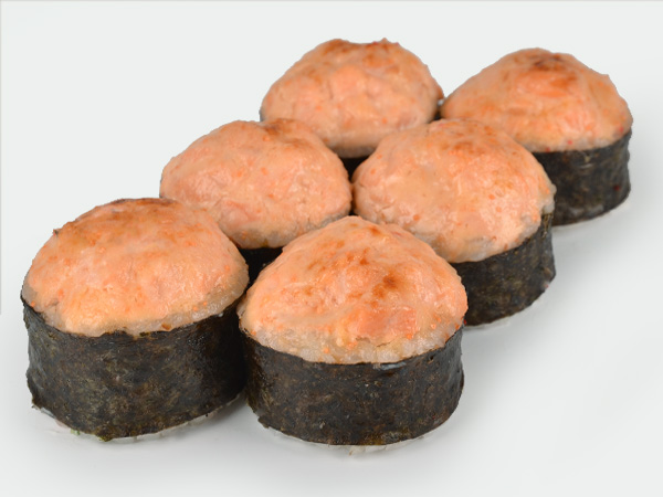 Запеченный с лососем